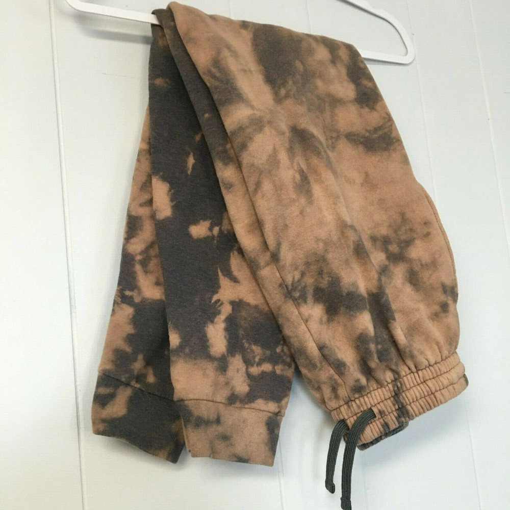 Custom Bleach Dyed Jogger Loungewear Sweatpants - Picture 4 of 10